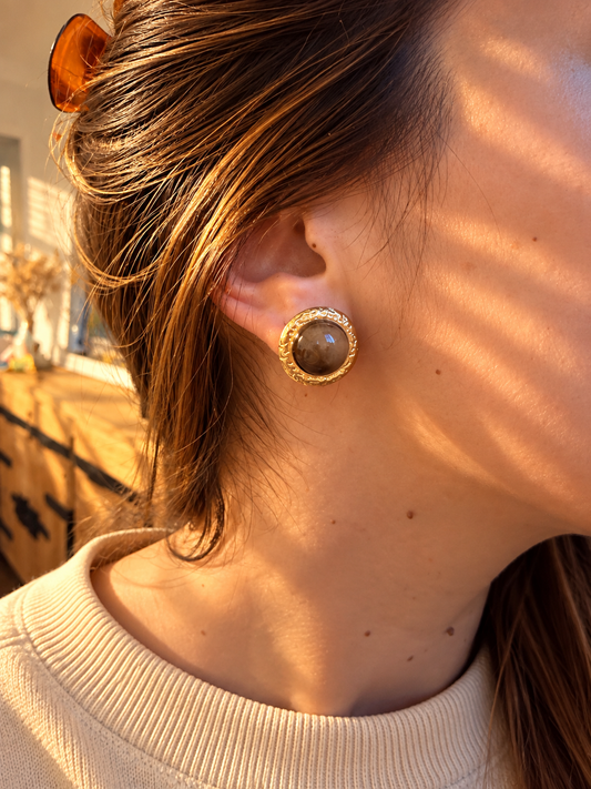 Boucles d’oreilles Iris