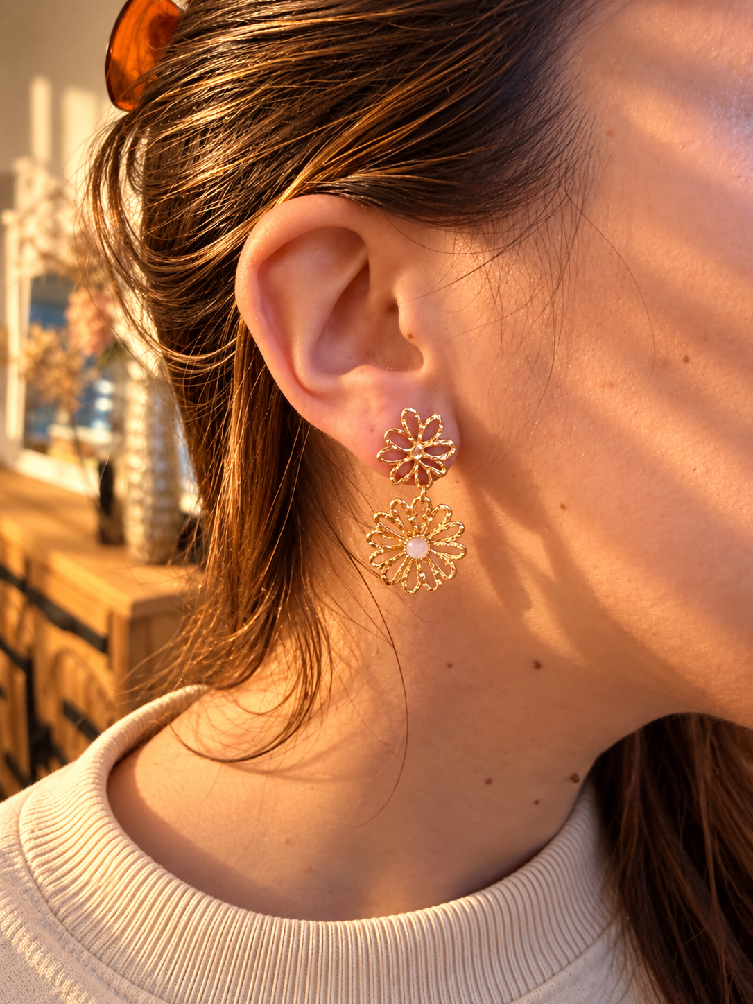 Boucles d’oreilles Jade